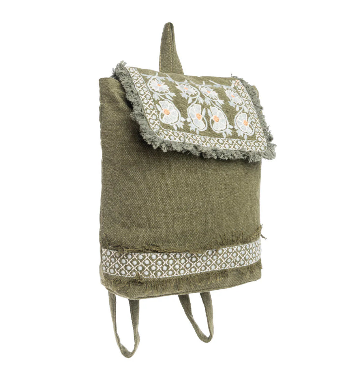 Prairie Petunias Backpack Bag by Myra Bag