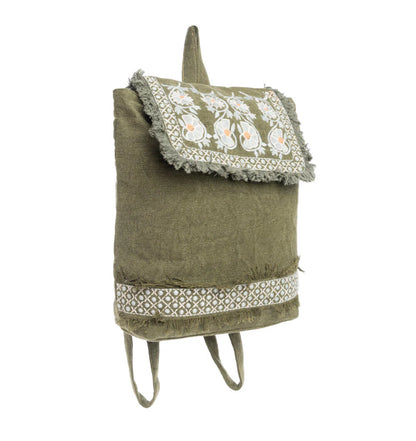 Prairie Petunias Backpack Bag by Myra Bag