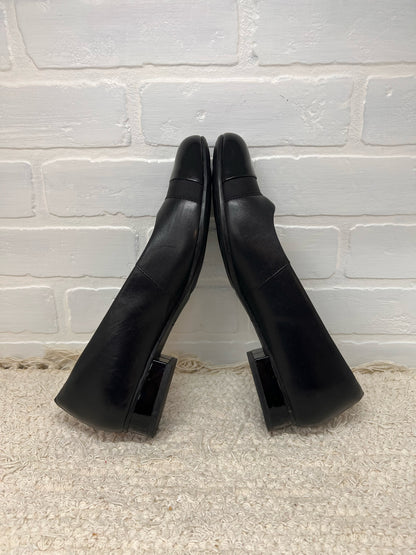 Shoe Size 10 Clarks Black Flats