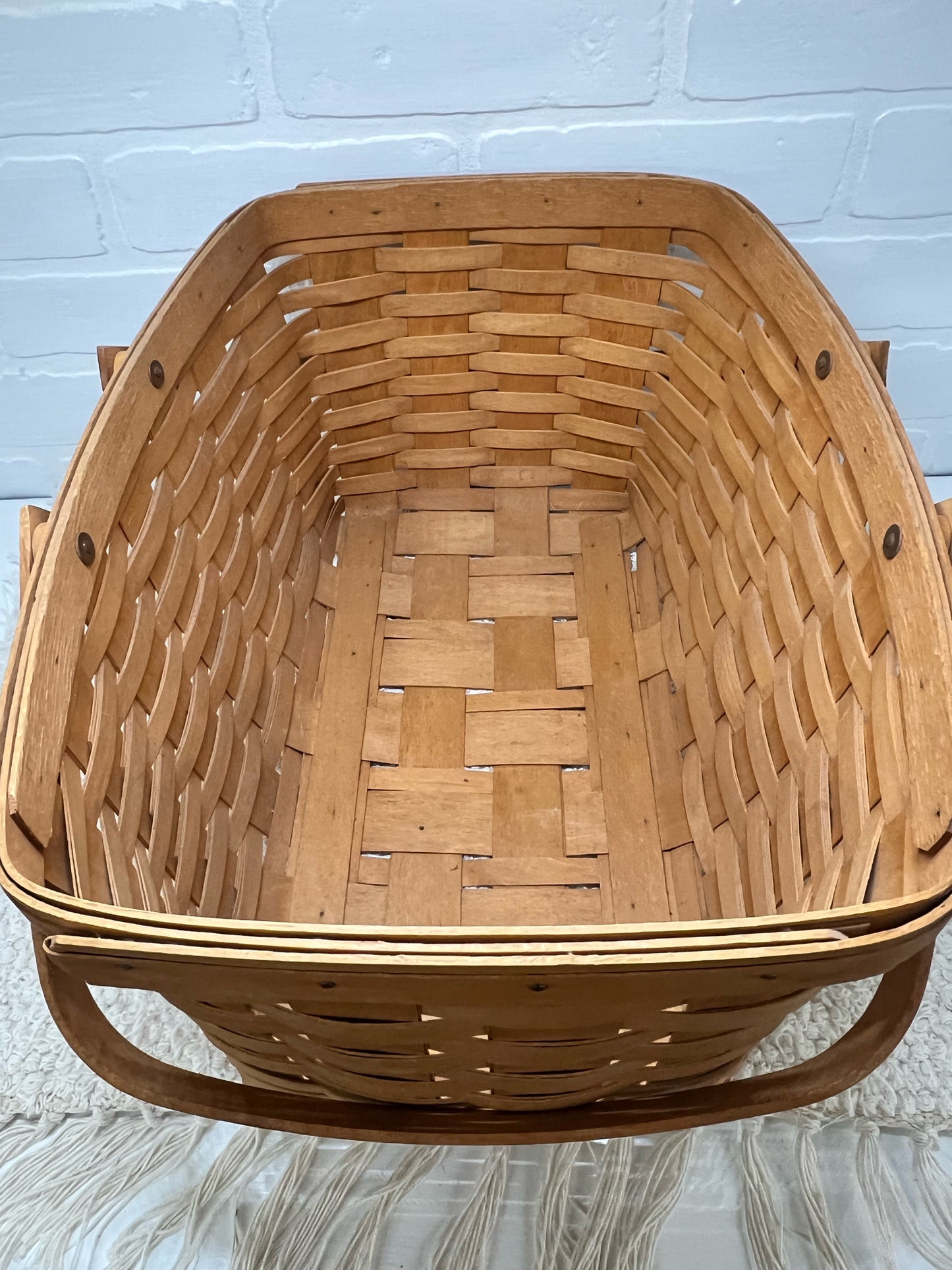 Longaberger 1995 Signed Basket