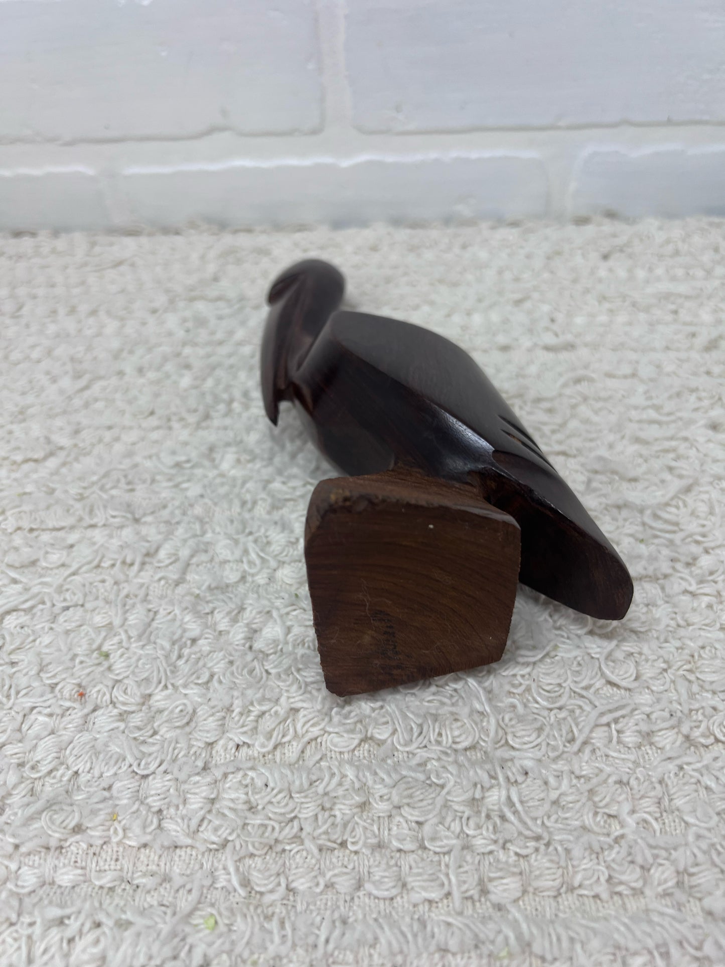 Hand Carved wood pelican