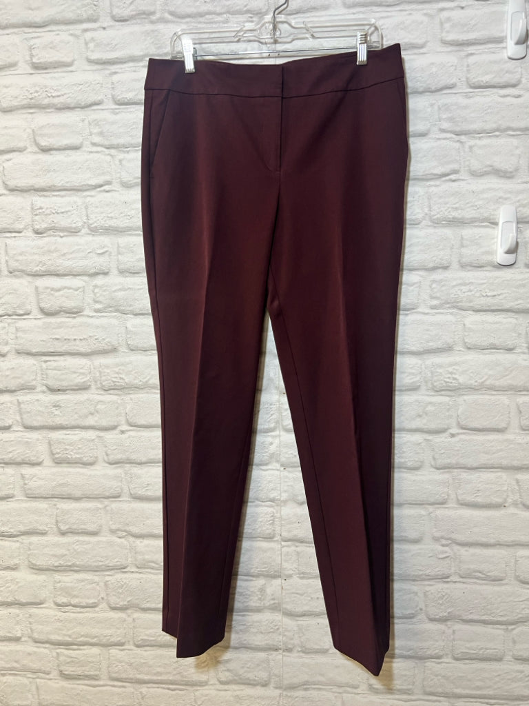 Ann Taylor Size 10 maroon dress pants