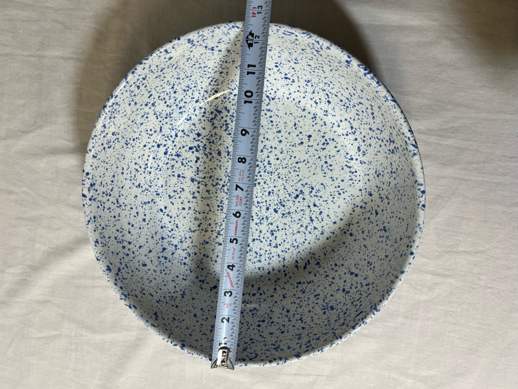 Monmouth Western Stoneware shallow spatterware