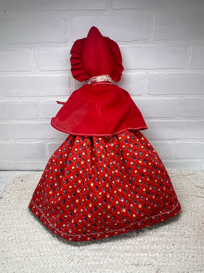 Handmade Little Red Riding Hood Topsy Turvy Doll