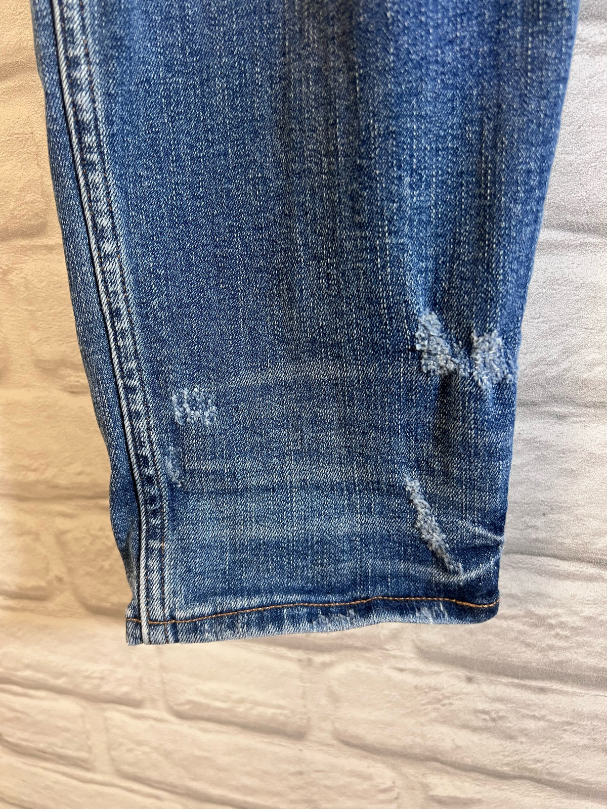 Madewell Size 34 Waist petite Cut Slim Straight Leg Jeans