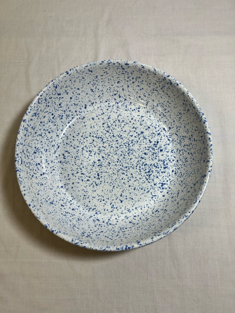 Monmouth Western Stoneware shallow spatterware