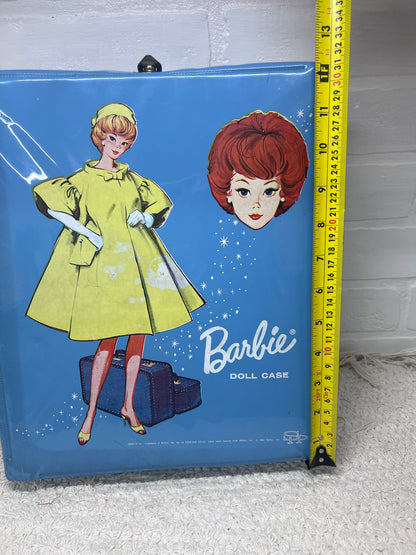 Barbie Doll 1964 Mattell Carrying Case Blue