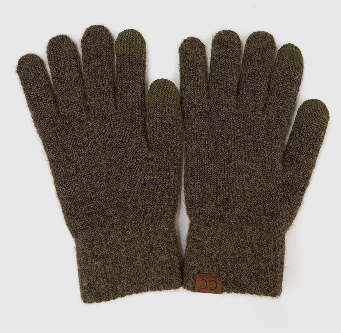 CC Recycled Yarn Touchscreen Gloves – Heather Colors Unisex