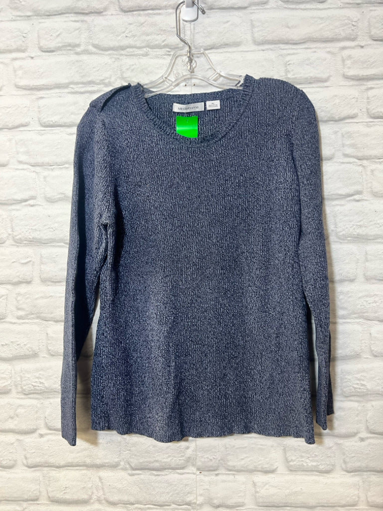 Size XL Liz Claiborne blue crew neck sweater