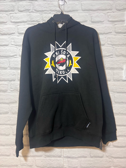 Size M Minnesota Wild/Prairie Island NWT Hoodie