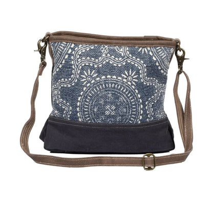 Myra Bag Navy Kilim Shoulder Bag