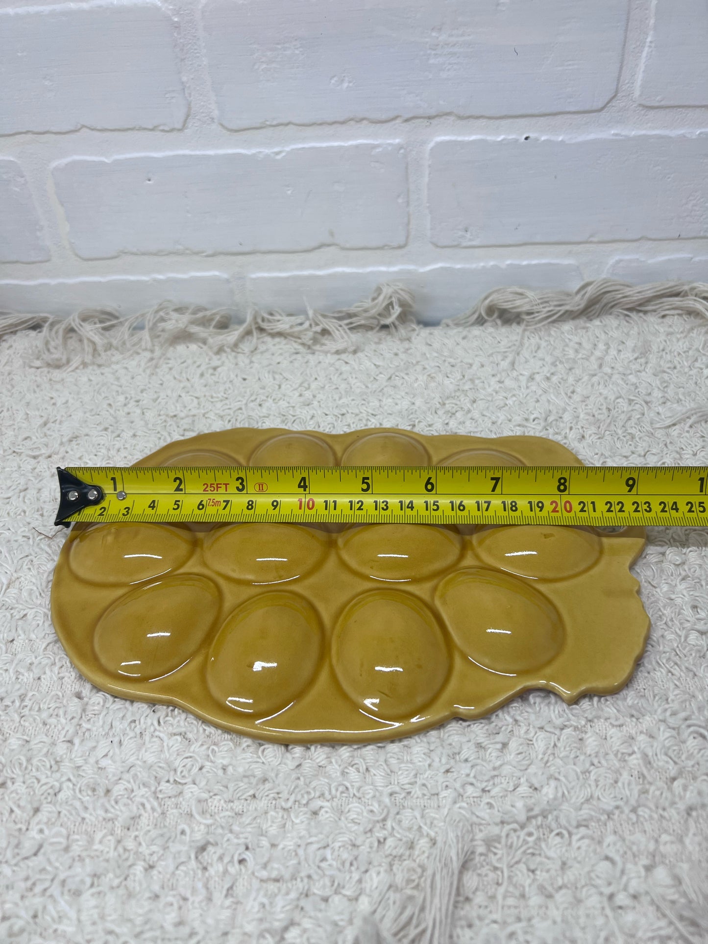 Vintage Chicken Deviled Egg Tray Tray