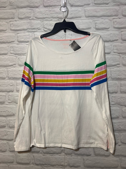 Size 12 Boden Multicolor Stripe T-shirt