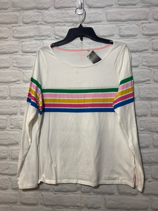 Size 12 Boden Multicolor Stripe T-shirt