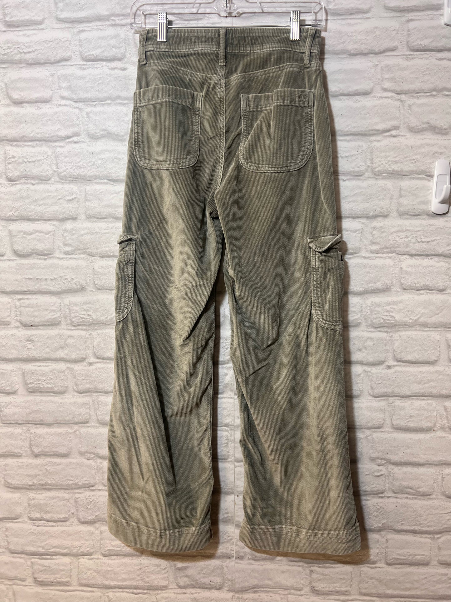 American Eagle Size 0 sage green baggy cords
