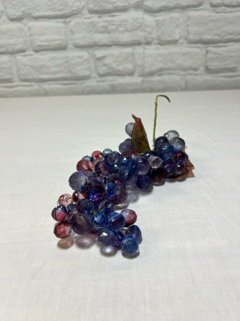 Vintage Acrylic Grapes