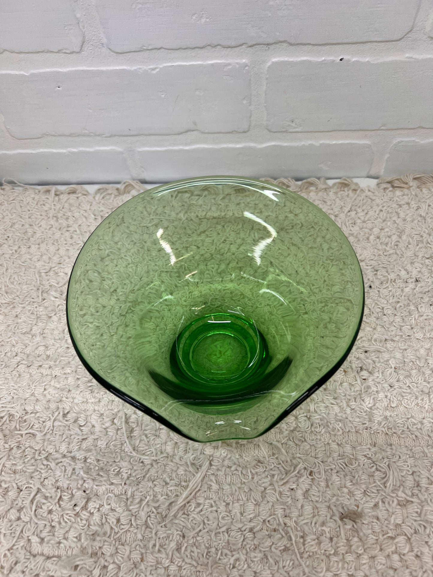 Viking Glass Green Bon Bon Bowl