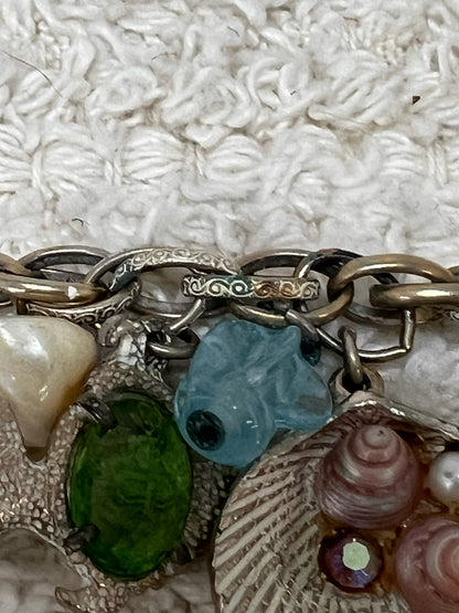 Vintage Sea-Inspired Charm Bracelet