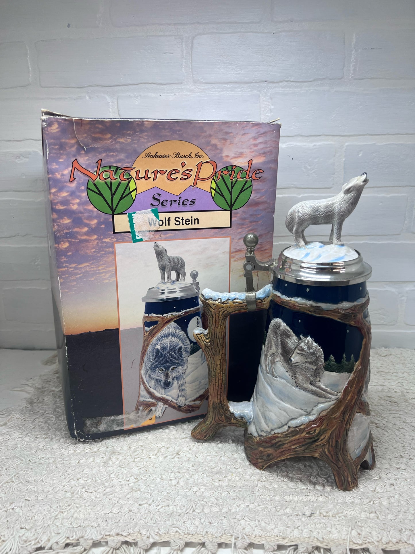 Anheuser-Busch 2003 Nature's Pride Wolf  Beer Stein