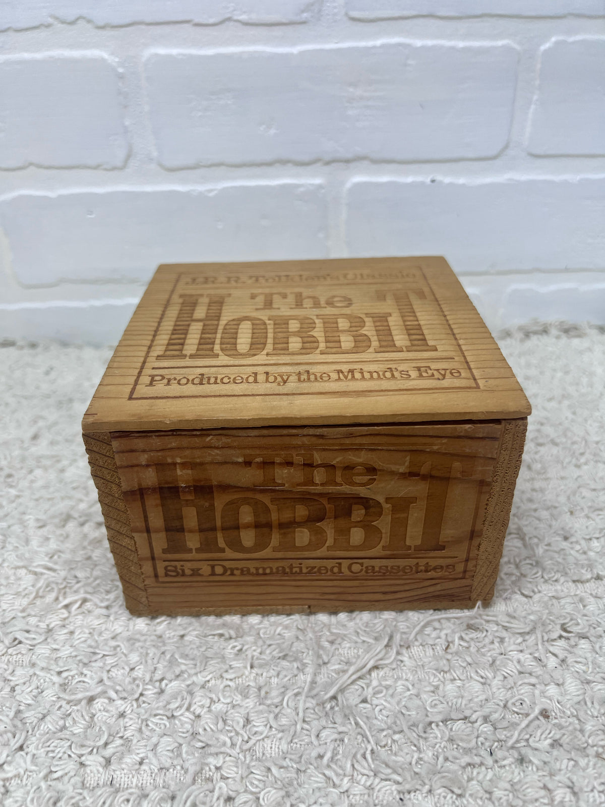 Boxed Set of 1979 'The Hobbit' Dramatized Cassette Tapes 1979 J.R.R. Tolkien