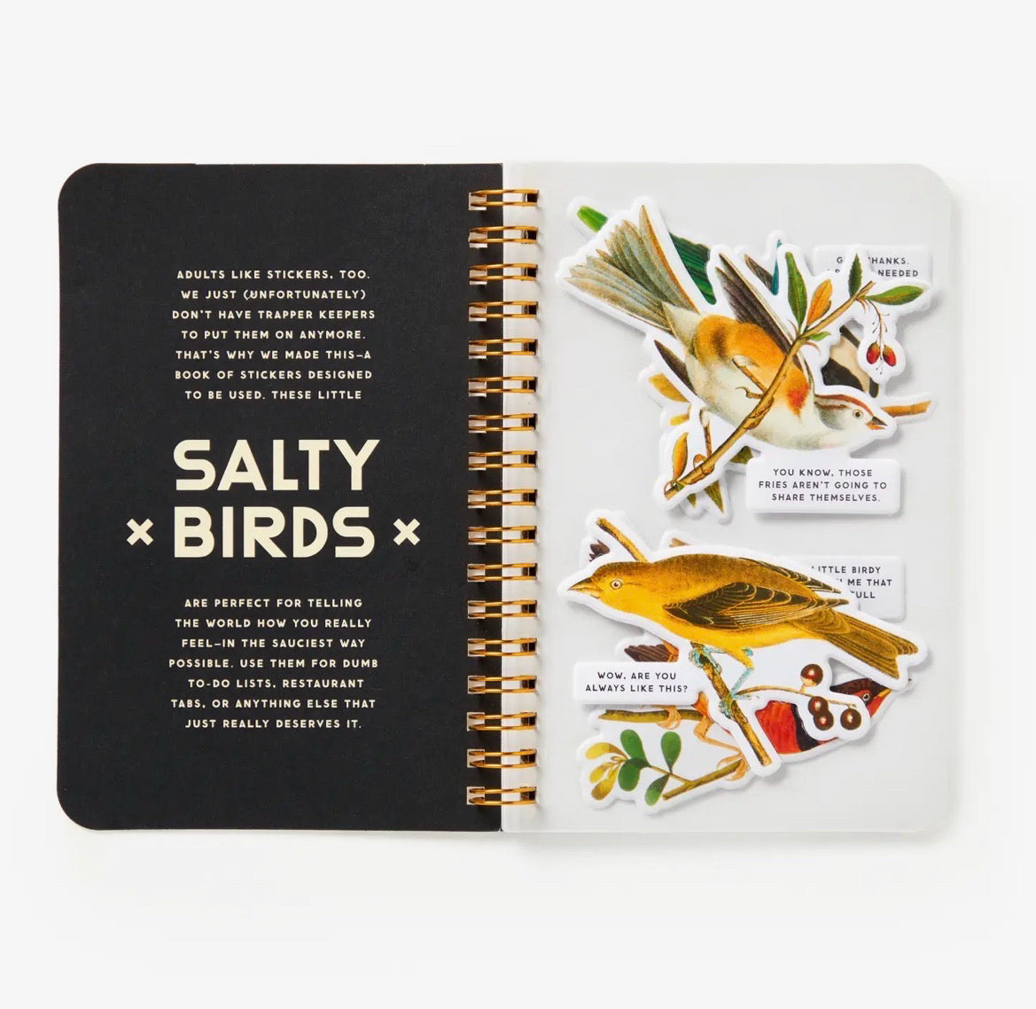 Brass Monkey Salty Birds Sticker Book