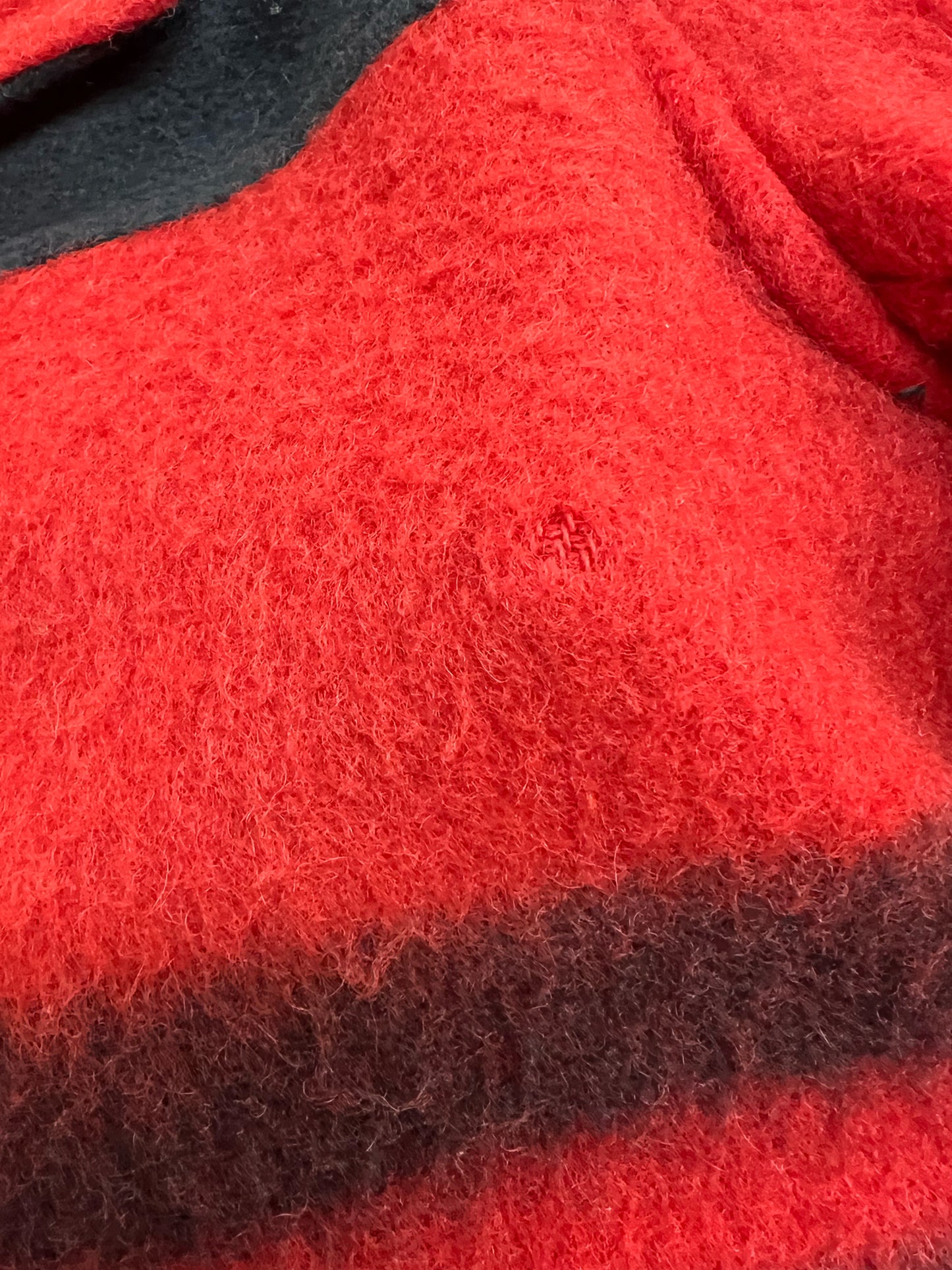 Field & Stream Red & Black Vintage Wool Coat