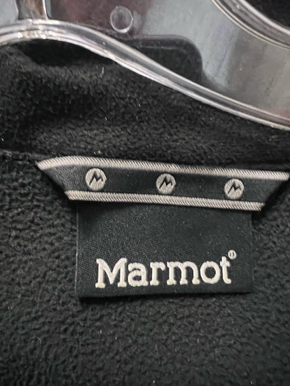 Size L Marmot Furlong Softshell Black Hooded Jacket