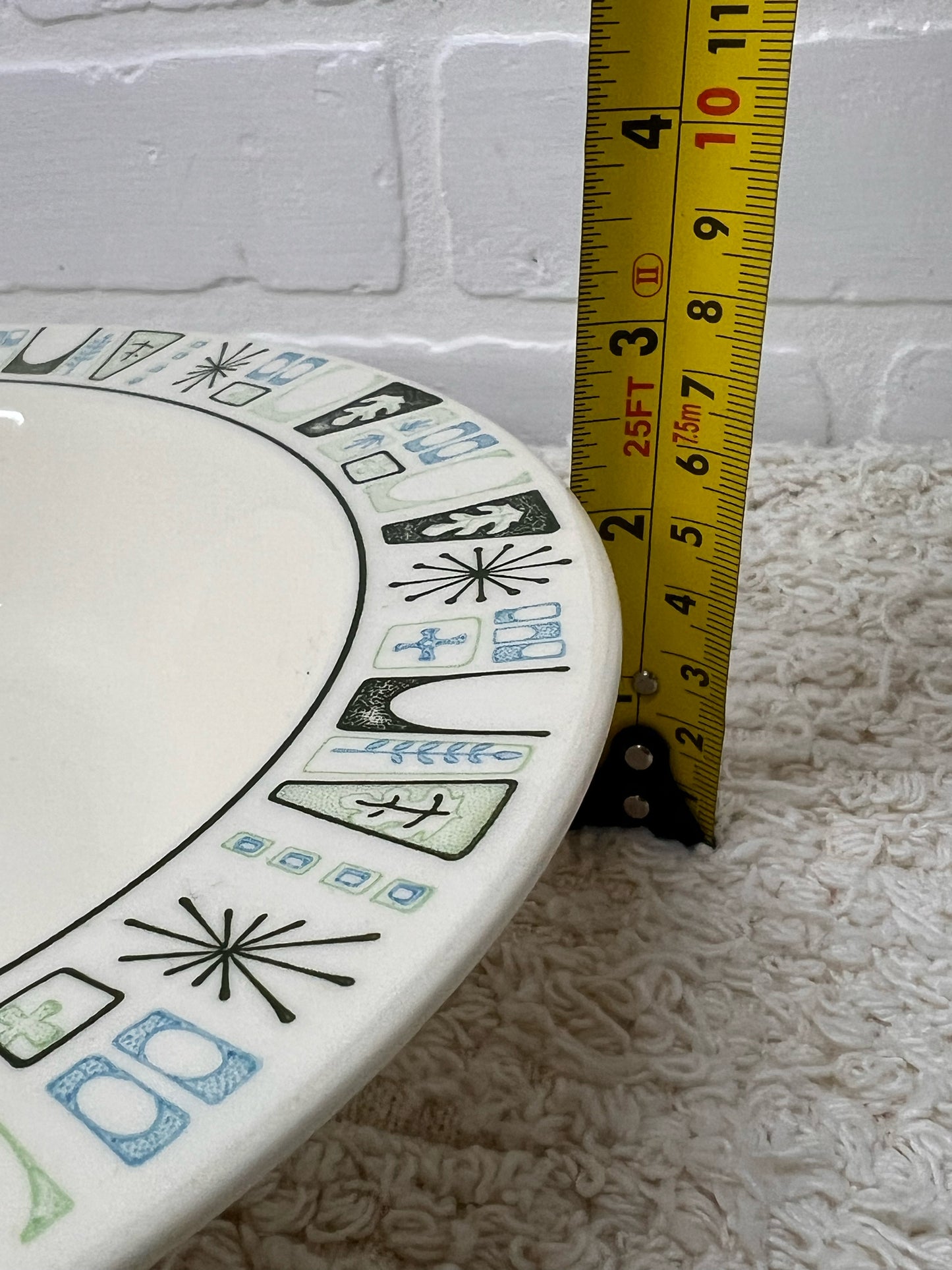 Taylorstone MCM Atomic Serving Bowl Cathay
