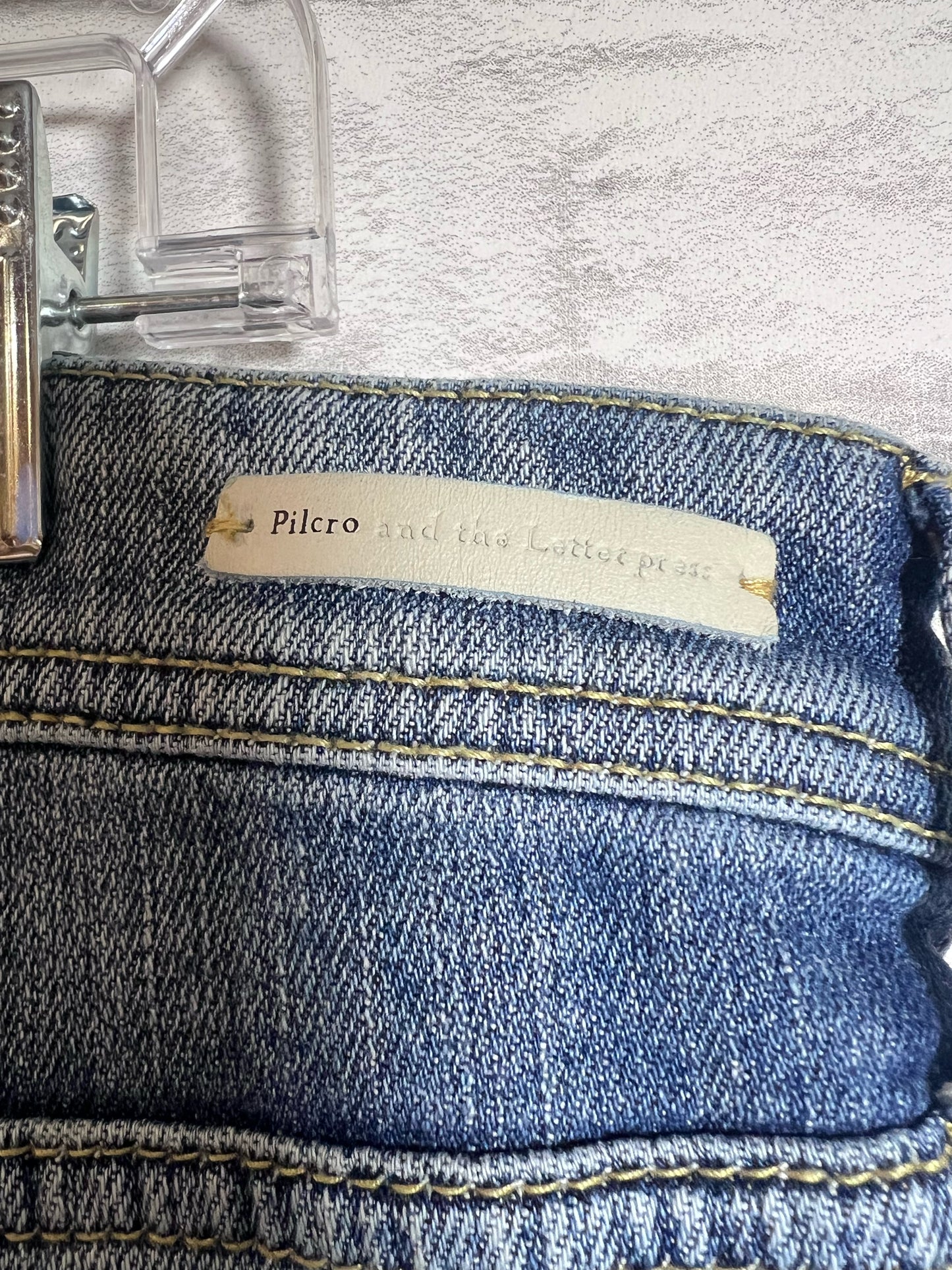 Anthropologie Size 33 Waist Pilcro  Slim Boyfriend Fit Jeans
