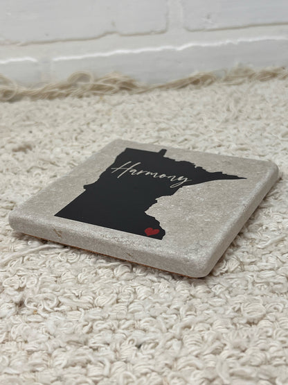 Harmony Minnesota Tile Coaster