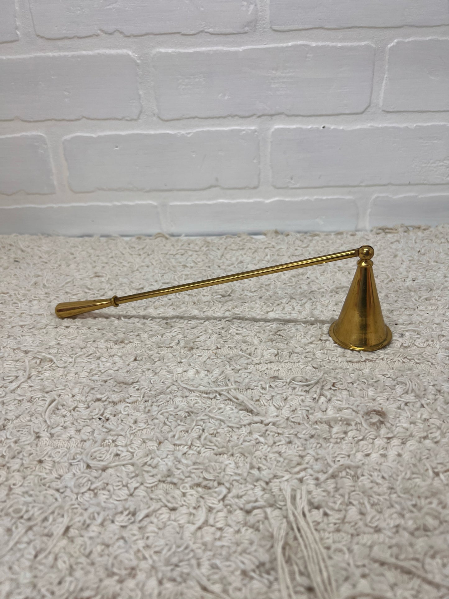 Vintage Brass Candle Snuffer
