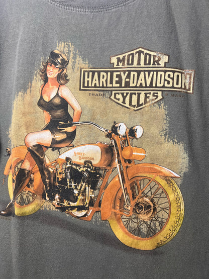 Size XL Harley-Davidson Olive HD T-Shirt - Special Collection