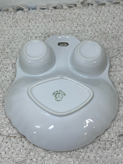 Nippon Vanity Set - Hand painted rose pattern