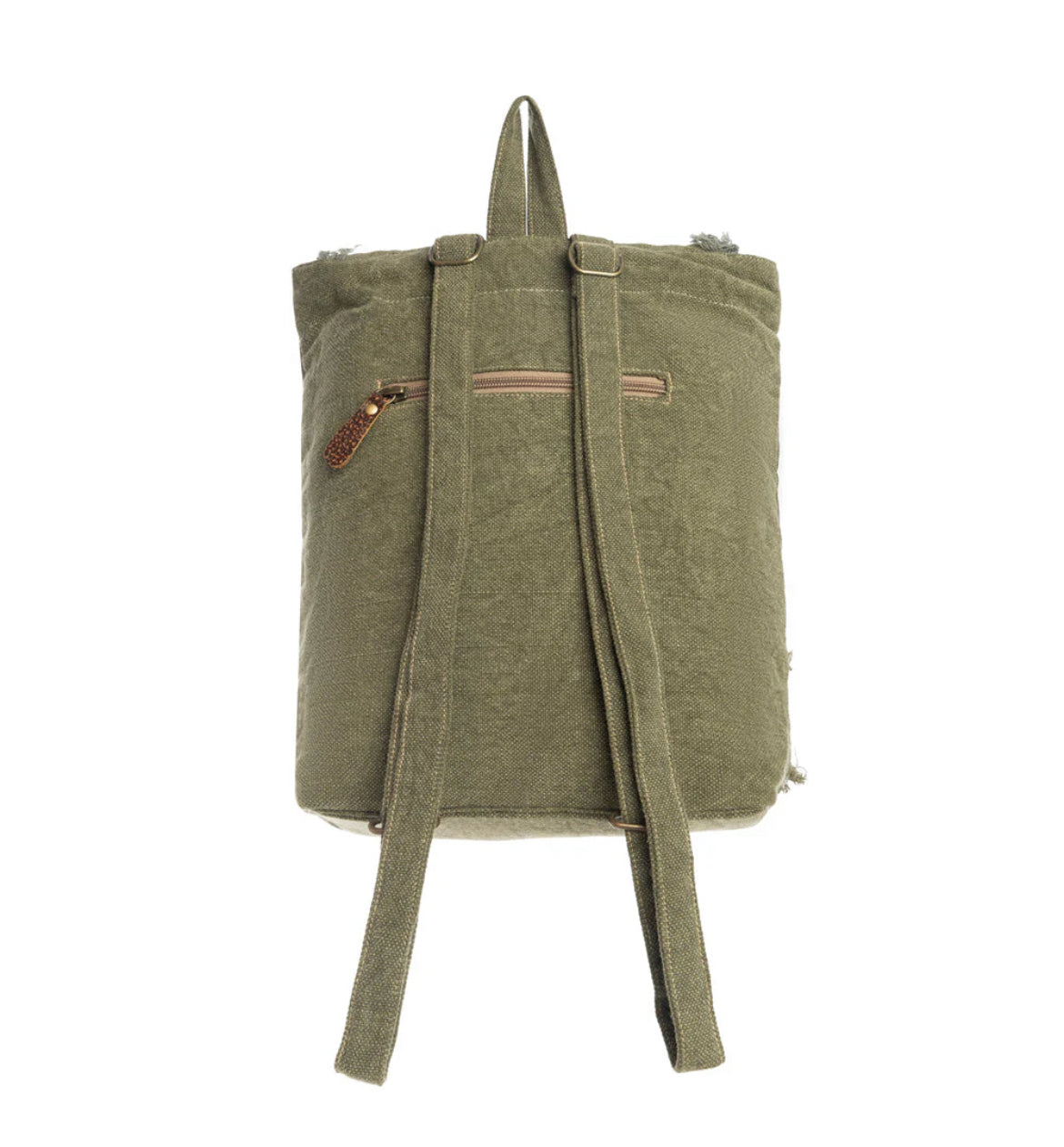 Prairie Petunias Backpack Bag by Myra Bag