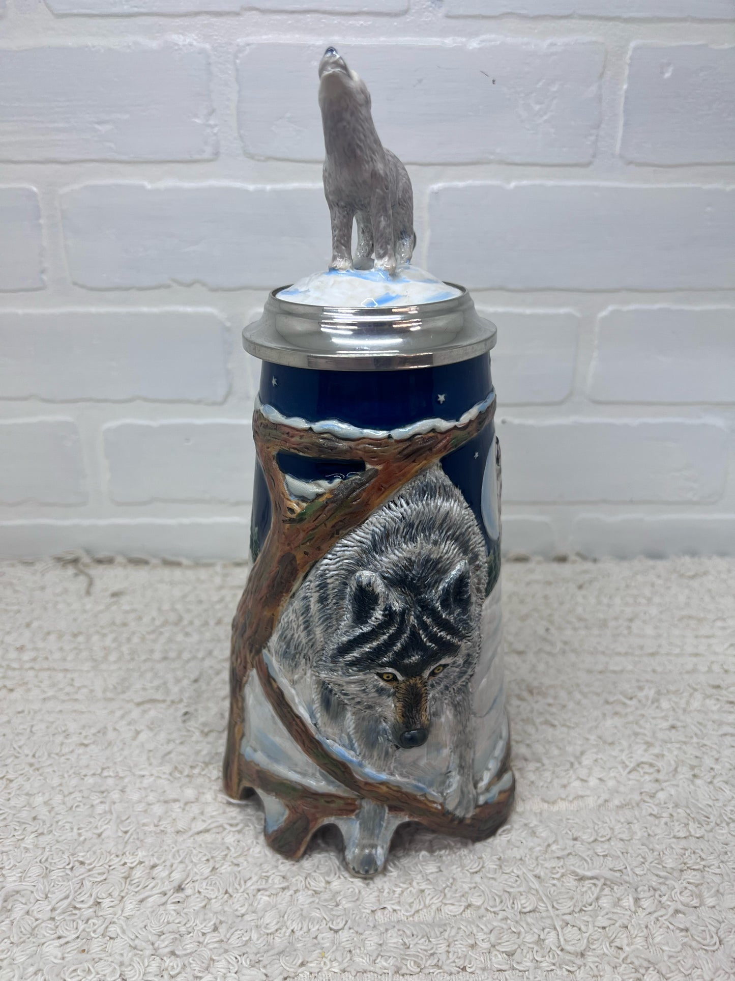 Anheuser-Busch 2003 Nature's Pride Wolf  Beer Stein