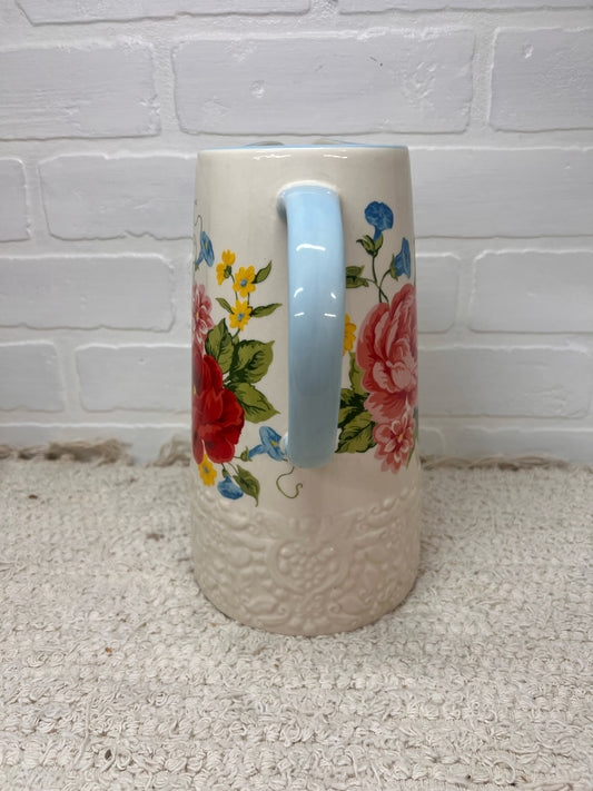 Pioneer Woman Sweet Rose 2.1 Quart  Pitcher