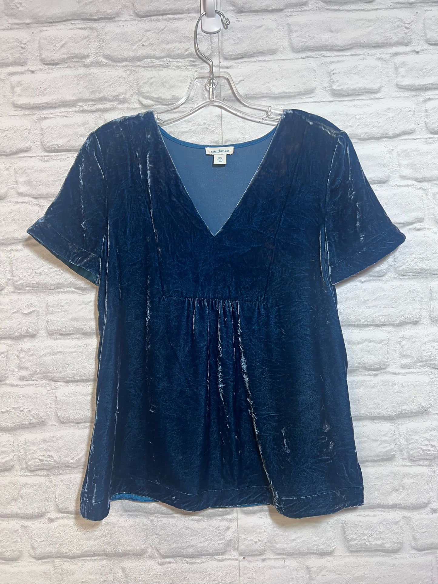 Size XS Sundance Velvet Shirt