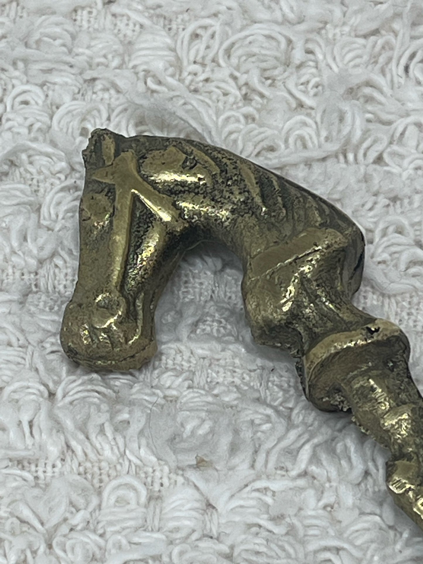 Vintage Brass Horse Head letter opener