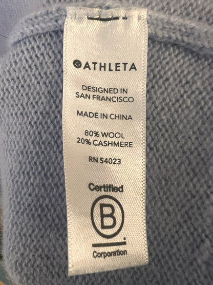 Size L Athleta Tunic Length Wool & Cashmere Blend Sweater