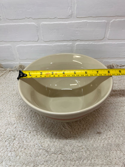 Roseville Memories 8" Striped Bowl
