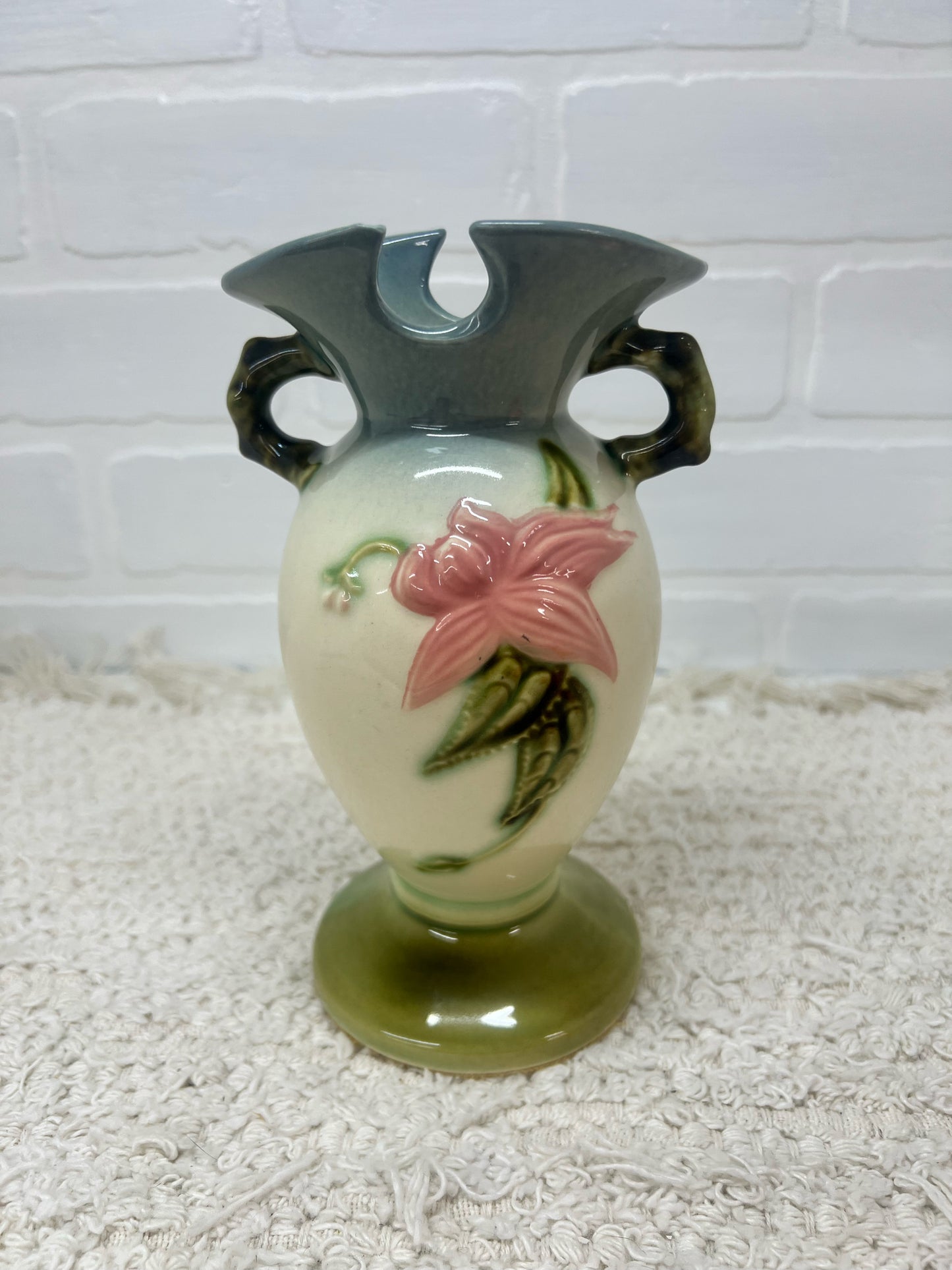 Hull Pottery Floral Woodland Vase