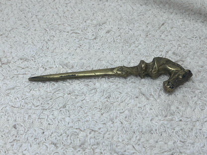 Vintage Brass Horse Head letter opener