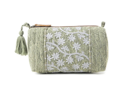 Myra Bag Bohemian Green Supreme Clutch Bag - Olive Green