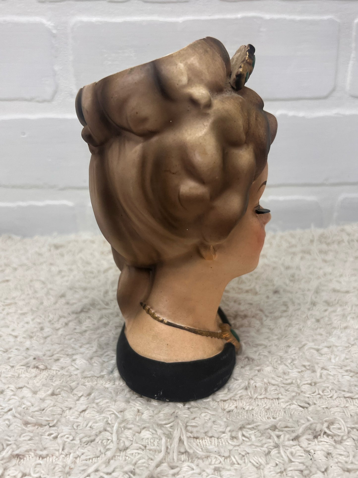 Inarco Lady Head Vase Lady Aileen 1964