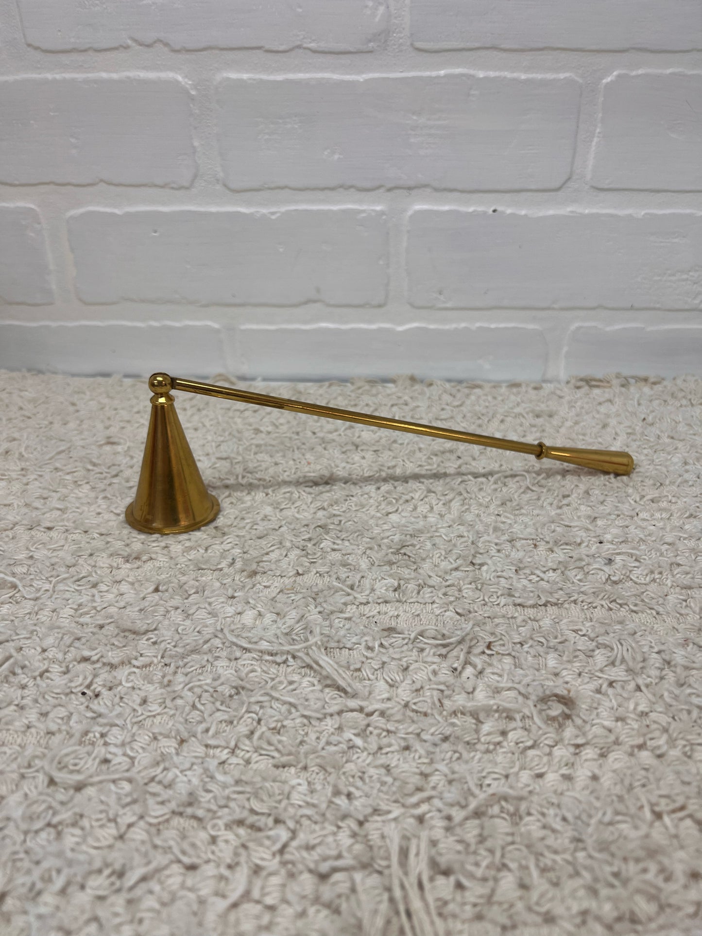Vintage Brass Candle Snuffer