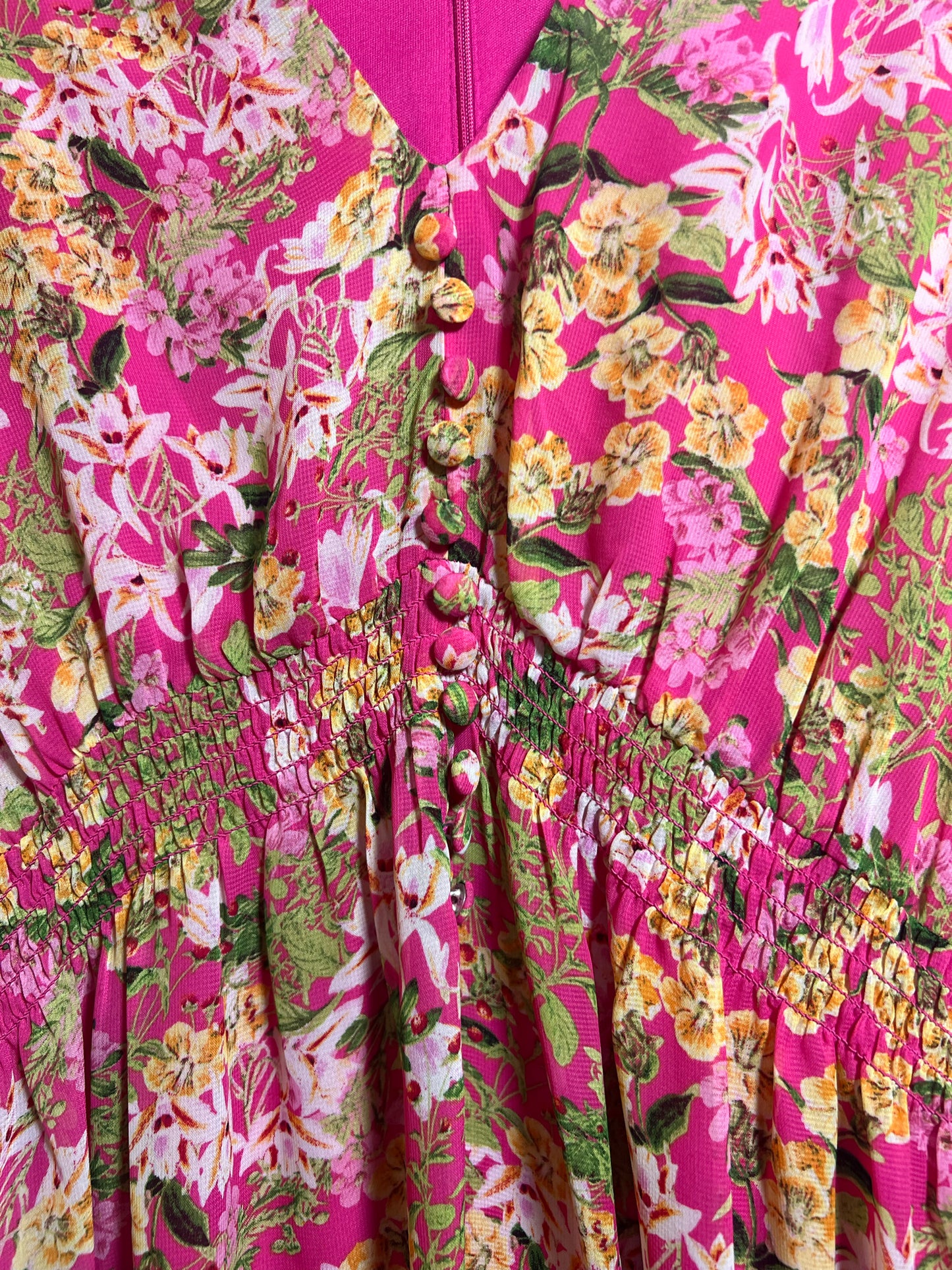 Size 12 Taylor Pink FLoral NWT Dress