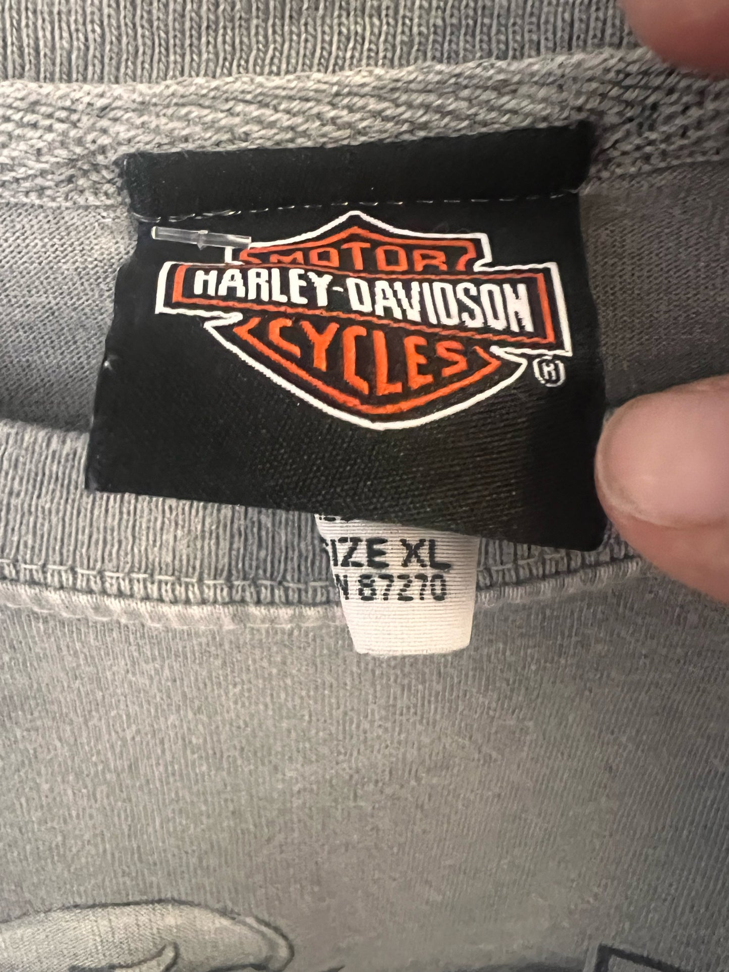 Size XL Harley-Davidson Used HD T-Shirt - Special Collection