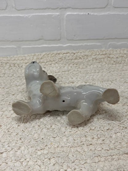 Vintage Scotty Dog Ceramic Figurine