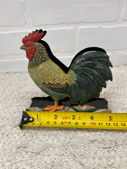 Vintage Resin Rooster Napkin Holder