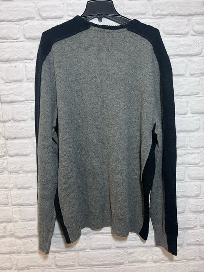 Size 2X Harley-Davidson NWT Mens' Wood Blend Gray & Black Sweater